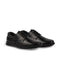 Shop Men Black Genuine Burnish Leather Formal Dress Lace Up Flat Heel Shoes For Office|Work Online.