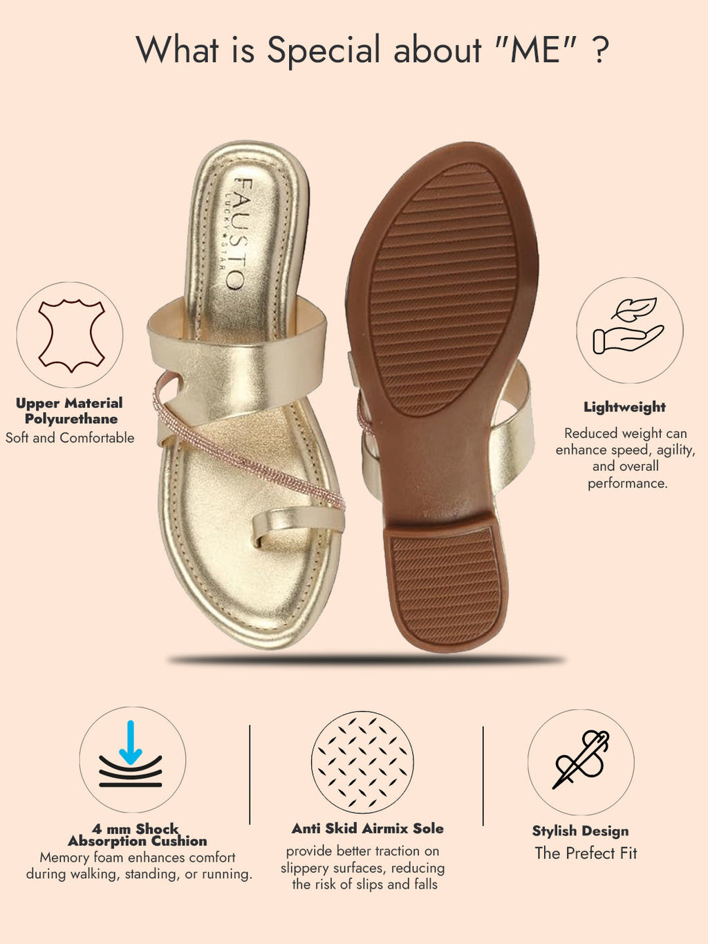 Shop Women Metal Glossy Toe Ring Elastic Cross Strap Ethnic Slipper With Cushioned Footbed|Flat Slipper For Party|Festive|Wedding Online.