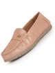 Women Metal Copper Textured Flat Comfortable Lightweight Slip On Loafers|Office Shoe|Slip On Shoe|Anti Skid Rubber Sole