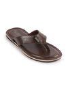 Shop Men Brown Daily Indoor Outdoor Slip On Thong Slipper Online.