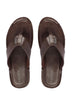 Men Brown Daily Indoor Outdoor Slip On Thong Slipper