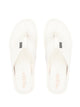 Men White Daily Indoor Outdoor Slip On Thong Slipper