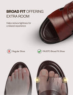 Men Cherry Daily Indoor Outdoor Comfort Stitched Design Open Toe Slip On Slipper