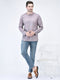 men tan daily indoor outdoor comfort stitched design open toe slip on slipper