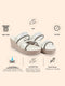 Women White Embellished Double Strap Slip On Wedge Sandal For Wedding|Party