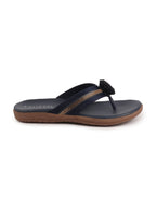 Shop Women Blue Shiny Beads T-Strap Slipper With Cushioned Footbed|Party|Office Wear|Weekend Online.