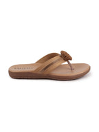 Shop Women Cheeku Shiny Beads T-Strap Slipper With Cushioned Footbed|Party|Office Wear|Weekend Online.
