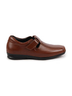 Shop Men Tan Shoes Style Casual Slip On Adjustable Strap Velcro Sandal For All Day Comfort Online.