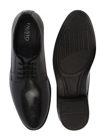 men lace up formal shoes
