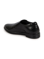 Shop Men Black Formal Dress Slip On Shoes With Cushioned Footbed For Office|Work|Loafer|Half Shoes|Cut Shoe Online.