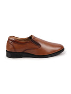 Shop Men Tan Uniform Dress Anti Skid Sole Slip On Formal Shoes For Office|Work|Party Online.