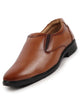 Men Tan Uniform Dress Anti Skid Sole Slip On Formal Shoes For Office|Work|Party