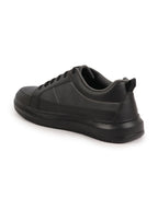 Shop Men Black Classic Chunky Lace Up Sneaker Ankle Shoes|Walking|Low Top|Casual Shoe Online.
