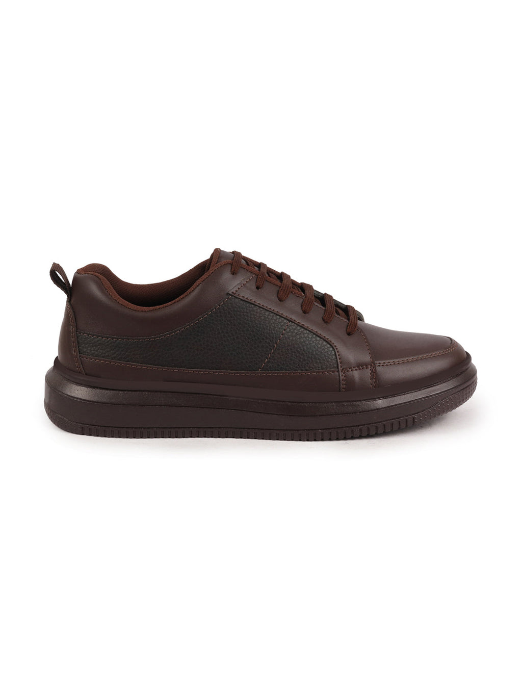 Shop Men Brown Classic Chunky Lace Up Sneaker Ankle Shoes
