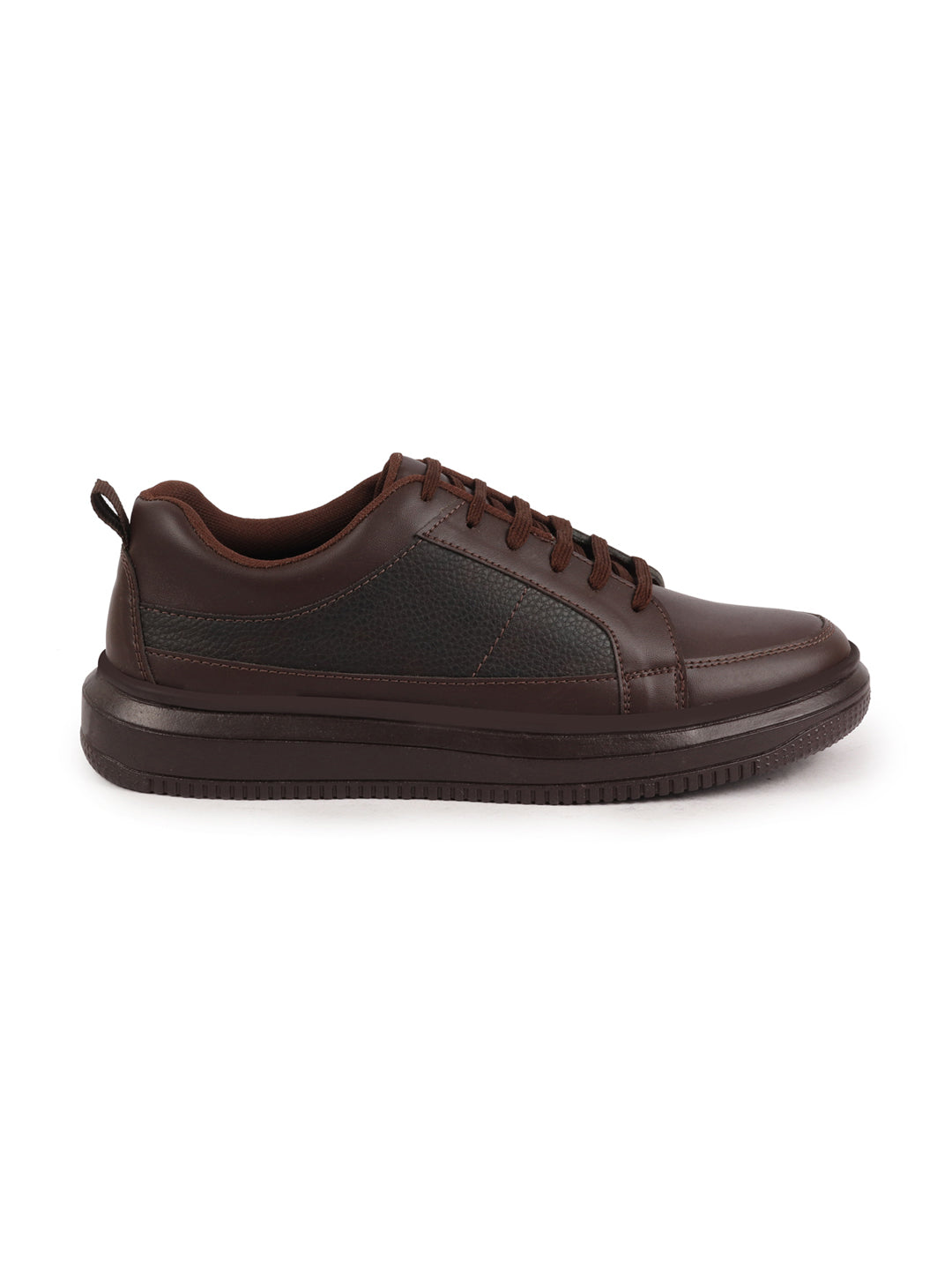 Shop Men Brown Classic Chunky Lace Up Sneaker Ankle Shoes
