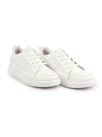 Shop Men White Classic Chunky Lace Up Sneaker Ankle Shoes