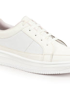 Shop Men White Classic Chunky Lace Up Sneaker Ankle Shoes