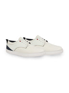 Shop Men White Lace Up Trendy All Day Comfortable Lightweight Sneakers Casual Outfit Shoes Online.