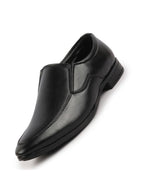Men Black Formal Office Meeting Slip On Shoes