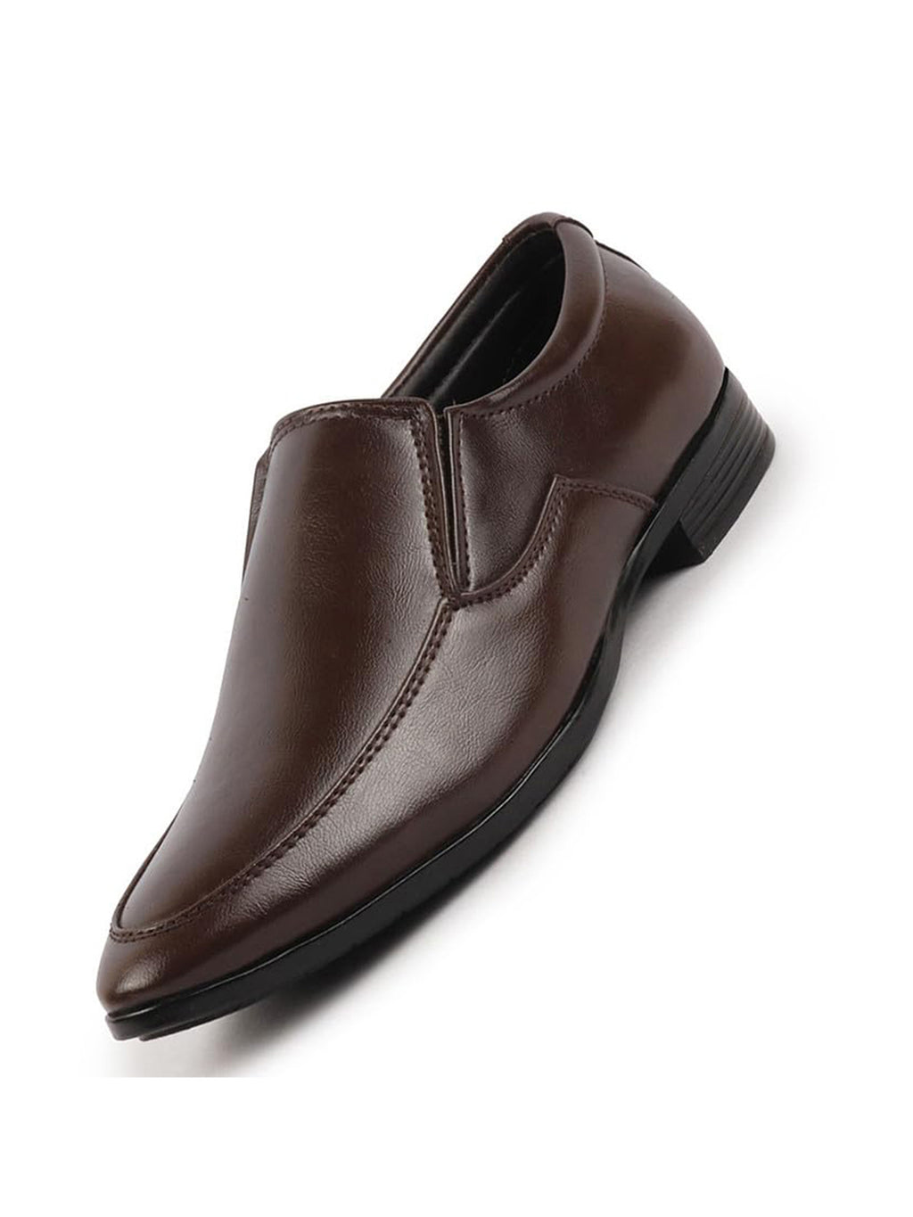 Men Brown Formal Office Meeting Slip On Shoes