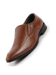 Men Tan Formal Office Meeting Slip On Shoes