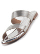 Women Gun Metal Glossy Flat Slip On Open Toe Ethnic Slippers|Slippers For Sangeet Mehendi|Festive|Wedding