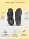 Men Black Toe Ring Kolhapuri Adjustable Strap Slip On Outdoor Slippers|Anti Skid Sole Sandals|PU PAD Insole