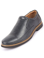 Men Navy Blue Formal Superior Comfort Slip On Shoes