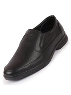 Shop Men Black Formal Office Meetings All Day Long Outdoor Slip On Shoes Online.