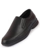 Men Black Formal Outdoor Office Slip On Shoes