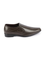 shop men brown casual leather slip on hand knitted shoe style sandals online.
