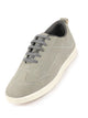 Men Grey Trendy Fashion Classic Super Light Speedy Runs Anti Skid Lace Up Sneakers Shoes
