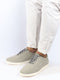 Men Grey Trendy Fashion Classic Super Light Speedy Runs Anti Skid Lace Up Sneakers Shoes