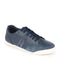 Men Navy Blue Classic Super Light Upper Soft Suede Leather Strap Lace Up Sneakers Shoes