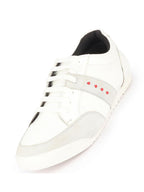 Shop Men White Classic Super Light Upper Soft Suede Leather Strap Lace Up Sneakers Shoes Online.