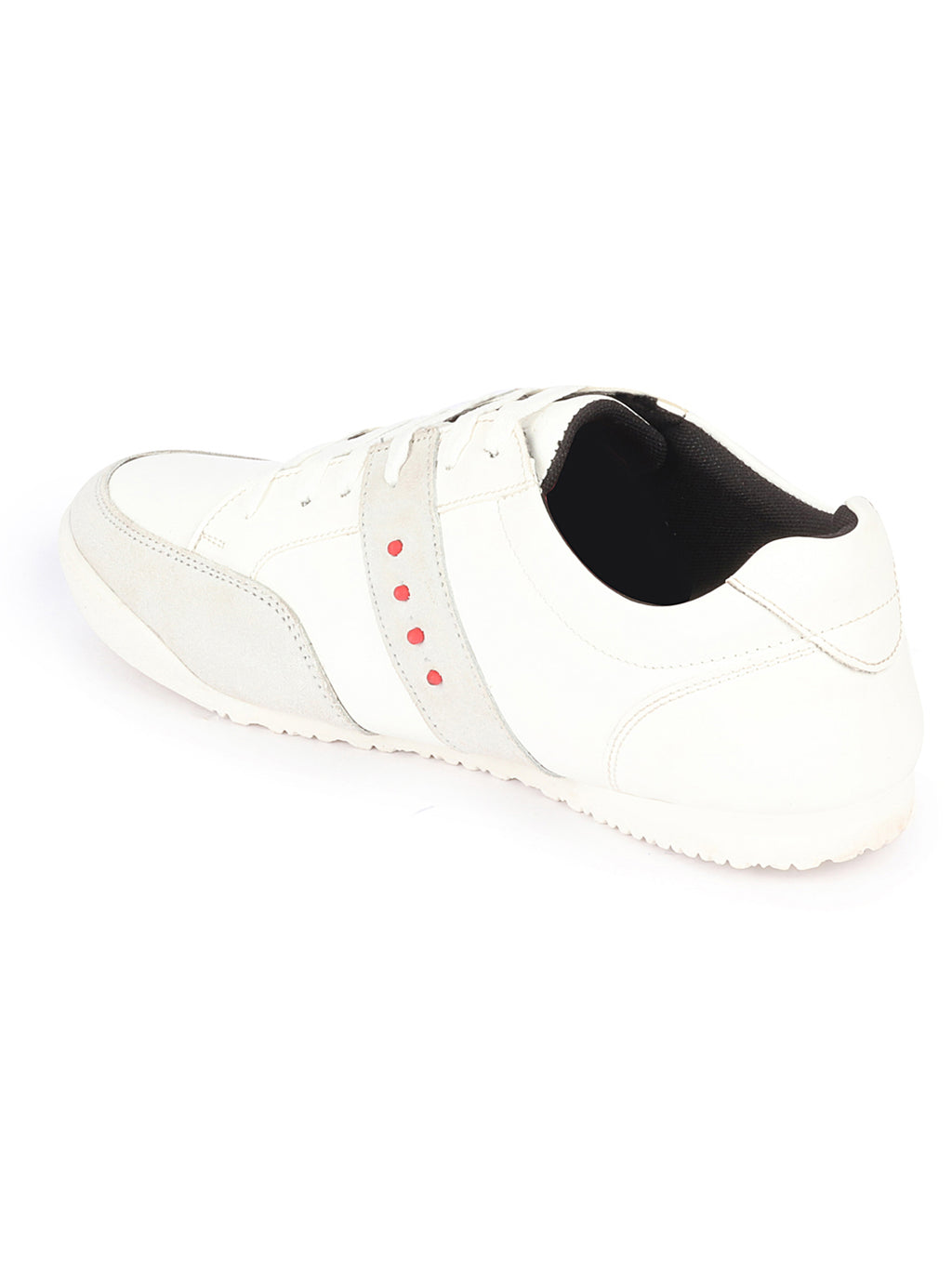 Shop Men White Classic Super Light Upper Soft Suede Leather Strap Lace Up Sneakers Shoes Online.