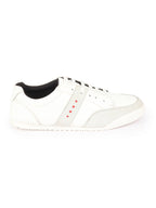 Shop Men White Classic Super Light Upper Soft Suede Leather Strap Lace Up Sneakers Shoes Online.