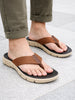 Men Tan Phylon Sole Flexible Ultrasoft Outdoor & House Slippers