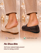 men brown laser cut stitched ethnic jutis & mojaris