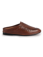 Men Camel Back Open Laser Cut Stitched Ethnic Mojaris