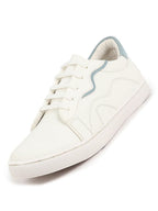 Shop Men White Classic Lace Up Elevated Look Sneaker Shoes with Contrast Sole|Low Ankle|Casual Shoe Online.