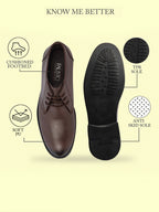 Shop Men Brown Classic Trendy Mid Ankle Lace Up Chukka Boot With TPR Welted Sole Online.