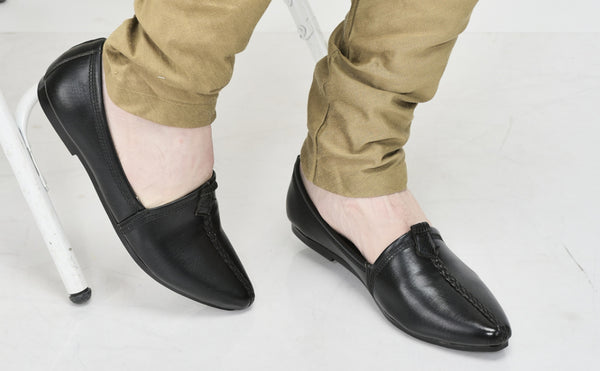 Men Brown Wedding Party Evening Broad Feet Ethnic Slip On Juttis and Mojaris
