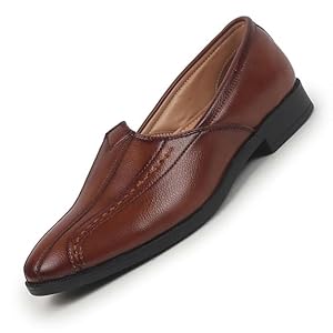 Men Black Broad Feet Traditional Wedding Slip On Ethnic Juttis and Mojaris|Party Slip On Evening Shoes|Striped Textured Mojaris