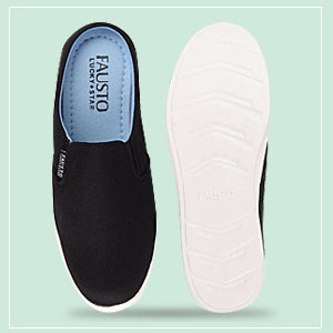 Men Olive Green Casual Canvas Slip-On Shoes