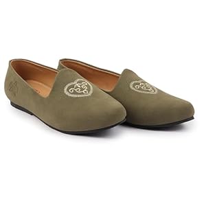 Men Grey Traditional Ethnic Embroidered Design Velvet Slip On Juttis & Mojaris For Party|Wedding|Festival
