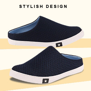 Men Grey Casual Canvas Slip-On Shoes