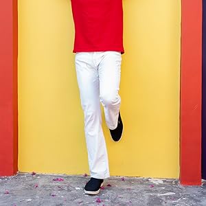 Men Grey Casual Back Open Canvas Stylish Slip On Shoes
