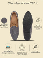 men navy embroidery sequin ethnic slip on juttis and mojaris for wedding