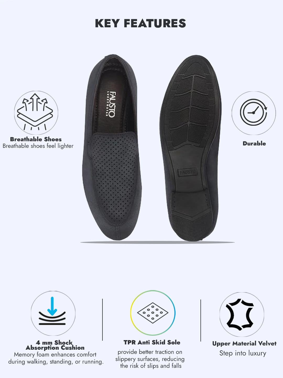 men navy blue formal velvet slip on shoes for party wedding shoes casual slip on shoe